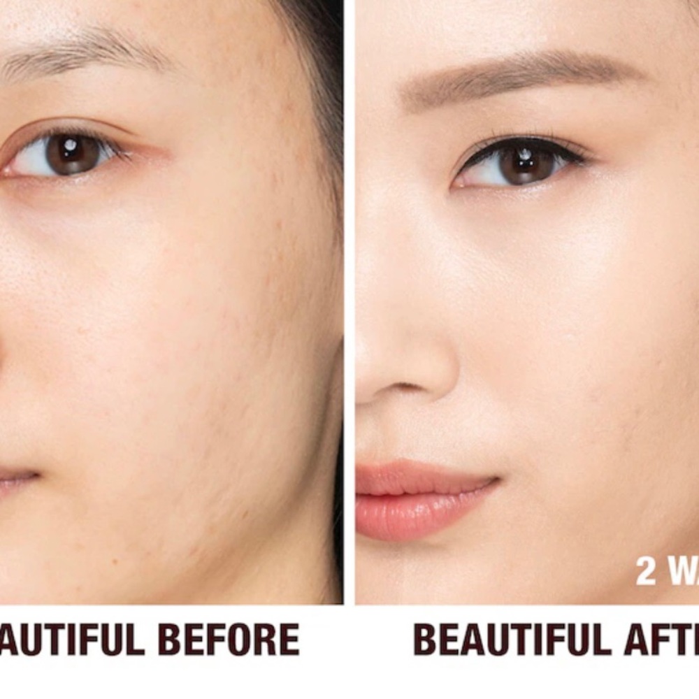 76-CHARLOTTE TIBURY 2 WARM SKIN MEDIUM COVERAGE LIQUID FOUNDATION - Picture 3 of 8
